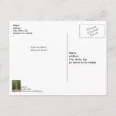 Weg naar Angel Oak Dank U Briefkaart (Achterkant)