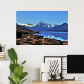 Weg naar Aoraki Poster (Thuiskantoor)