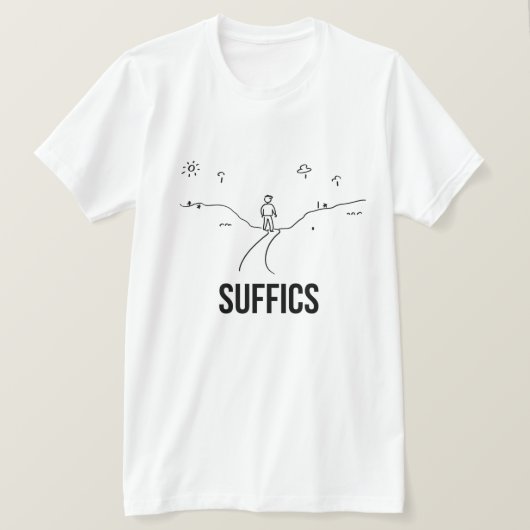 Weg naar beneden | SUFFICS T-shirt (Design voorkant)