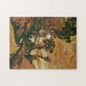 Weg naar Boerderij Saint-Simeon Monet Fine Art Legpuzzel (Horizontaal)