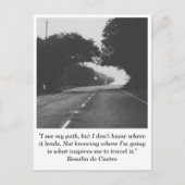 Weg naar Briefkaart Nowhere (Voorkant)