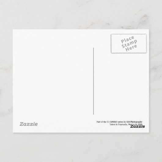 Weg naar Briefkaart Nowhere (Achterkant)