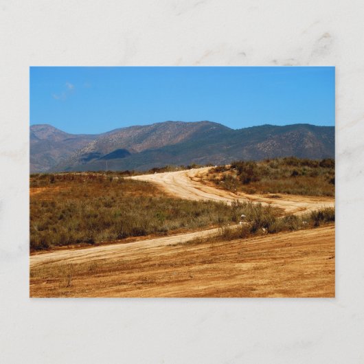 Weg naar Briefkaart Nowhere (Voorkant)