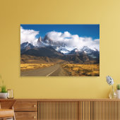 Weg naar de berg Fitzroy, Patagonia Canvas Afdruk (Insitu (Woonkamer))