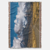 Weg naar de berg Fitzroy, Patagonia Deken (Voorkant Verticaal)