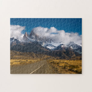 Weg naar de berg Fitzroy, Patagonia Legpuzzel