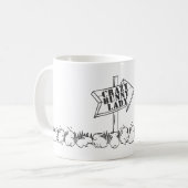 WEG NAAR DE CRAZY BUNNY LADY KOFFIEMOK (Voorkant links)