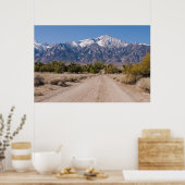 Weg naar de Sierras Poster (Keuken)