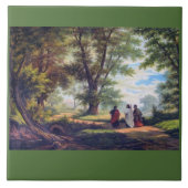 WEG NAAR EMMAUS TEGELTJE (Voorkant)