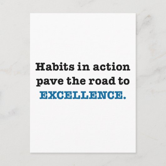 Weg naar ervaring briefkaart (Voorkant)