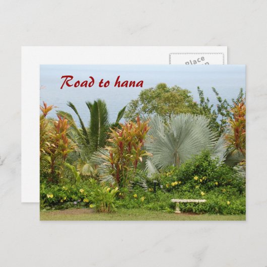 Weg naar hana briefkaart (Voorkant / Achterkant)