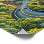 Weg naar Hana Maui Hawaii Poster (Hoek)