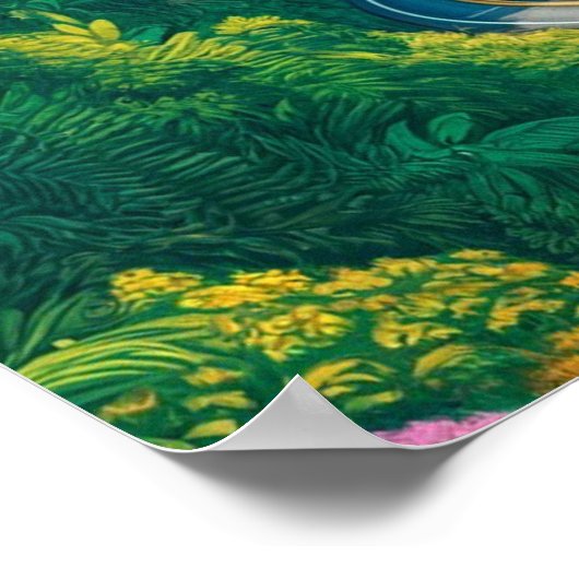 Weg naar Hana Maui Hawaii Poster (Hoek)