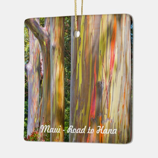 Weg naar Hana, Maui Keramisch Ornament (Links)