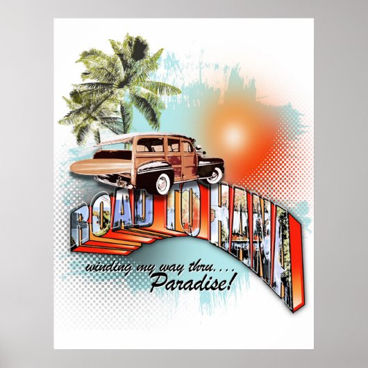 weg naar hana poster (Voorkant)