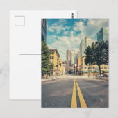 Weg naar het centrum van San Francisco Briefkaart (Voorkant / Achterkant)