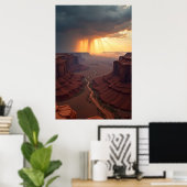 Weg naar het Licht Poster (Thuiskantoor)