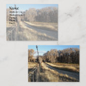 Weg naar het Midden-Oosten Visitekaartje (Voorkant / Achterkant)