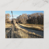 Weg naar het Midden-Oosten Visitekaartje (Achterkant)