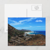 weg naar het paradijs briefkaart (Voorkant / Achterkant)