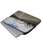 Weg naar het Teton-gebergte Laptop Sleeve (Voorkant onderkant)