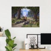 Weg naar Kalinos Poster (Thuiskantoor)