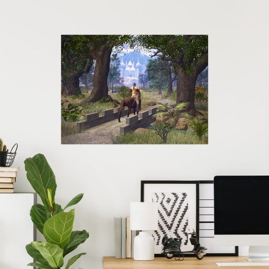 Weg naar Kalinos Poster (Thuiskantoor)