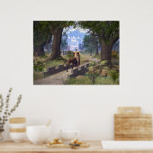 Weg naar Kalinos Poster (Keuken)