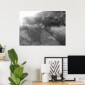 Weg naar licht Poster (Thuiskantoor)