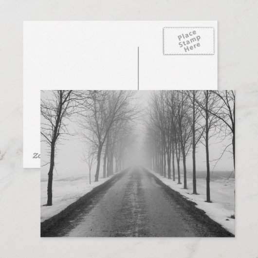 Weg naar Nergens Briefkaart (Voorkant / Achterkant)