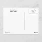 Weg naar Nergens Briefkaart (Achterkant)