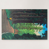 Weg naar Nikko door Kawase Hasui Japanse Kunst Legpuzzel (Horizontaal)