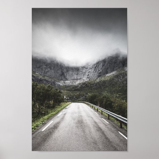 Weg naar Nusfjord Poster (Voorkant)
