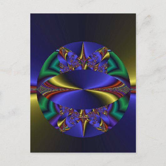 Weg naar oneindig briefkaart (Voorkant)