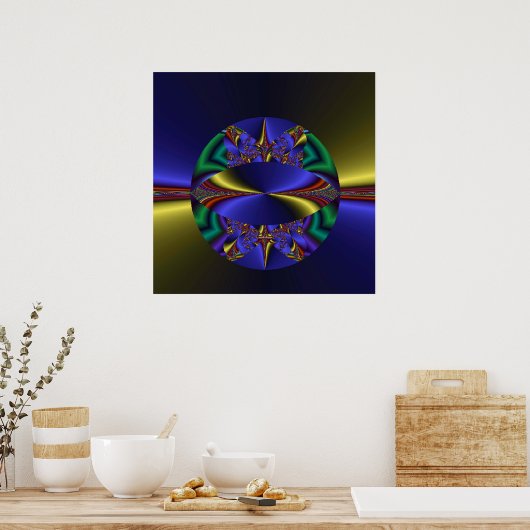 Weg naar oneindig poster (Keuken)