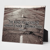 Weg naar succes fotoplaat (Zijkant)