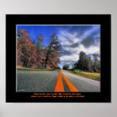 Weg naar succes poster (Voorkant)