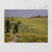 Weg naar Terrapille in het briefkaart Toscane (Voorkant)