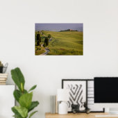 Weg naar Terrapille in het poster Toscane (Thuiskantoor)