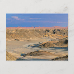 Weg Naar Thuis Door De Woestijn, Namib-Naukluft Briefkaart