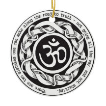 Weg naar Truth Devanagari Om Symbol