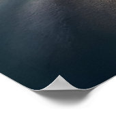 Weg naar zonsondergang poster (Hoek)