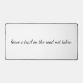 Weg niet genomen bureaumat (Voorkant)