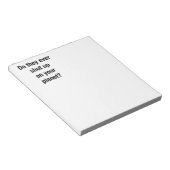 WEG! NOTITIEBLOK (Schuin)