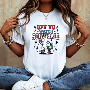 weg-om-honkbal-te-kijken t-shirt