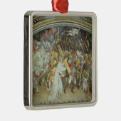 Weg om te Calvariëren Metalen Ornament (Rechts)