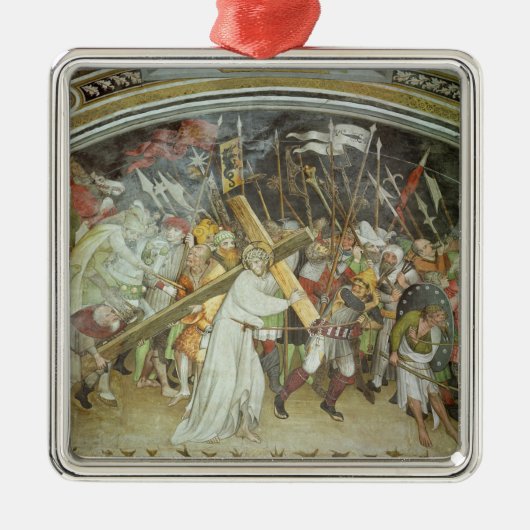 Weg om te Calvariëren Metalen Ornament (Voorkant)