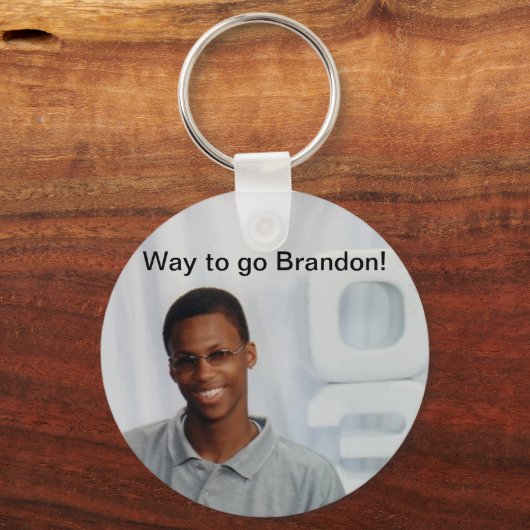 weg om te gaan! sleutelhanger (Voorkant)