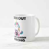 Weg omdat de moord verkeerd is... schimmelaar, onz koffiemok (Voorkant rechts)