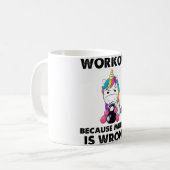 Weg omdat de moord verkeerd is... schimmelaar, onz koffiemok (Voorkant links)